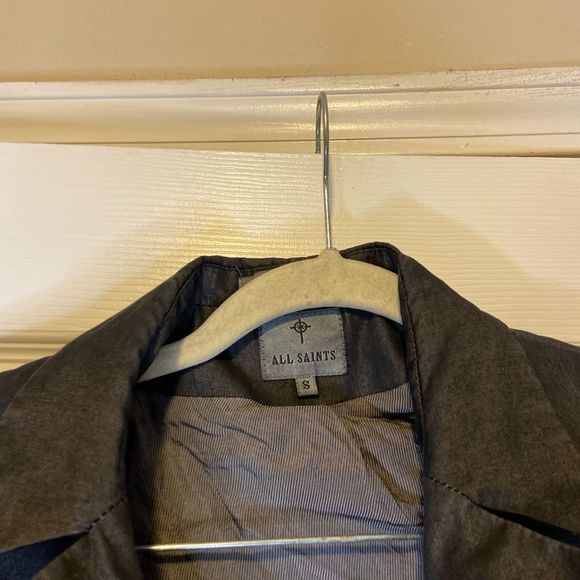 All saints grey blazer small VS - Picture 3 of 3